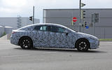2021 Mercedes-Benz EQS prototype - side 2021 Mercedes-Benz EQS prototype - side
