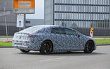 2021 Mercedes-Benz EQS prototype - rear 2021 Mercedes-Benz EQS prototype - rear