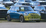 2021 Mini Cooper S facelift prototype - front 2021 Mini Cooper S facelift prototype - front