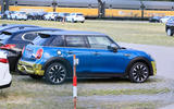 2021 Mini Cooper S facelift prototype - rear 2021 Mini Cooper S facelift prototype - rear