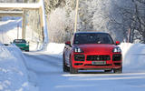 2020 Porsche Cayenne Coupe GTS prototype winter testing 2020 Porsche Cayenne Coupe GTS prototype winter testing