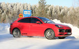 2020 Porsche Cayenne Coupe GTS prototype winter testing 2020 Porsche Cayenne Coupe GTS prototype winter testing