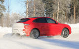 2020 Porsche Cayenne Coupe GTS prototype winter testing