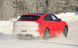 2020 Porsche Cayenne Coupe GTS prototype winter testing