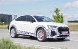 Audi RS Q3 Sportback spyshot