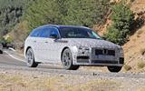 Jaguar XF Sportbrake facelift spies