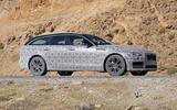 Jaguar XF Sportbrake facelift spies