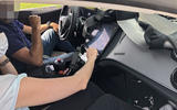 2021 Mercedes-Benz EQS prototype - interior 2021 Mercedes-Benz EQS prototype - interior