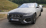2021 Jaguar XF Sportbrake spy shots 2021 Jaguar XF Sportbrake spy shots