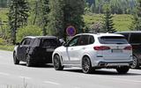 New Kia Sorento spyshot rear with X5