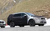 New Kia Sorento spyshot side front