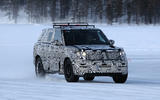 2022 Range Rover Sport drifting on a frozen lake 2022 Range Rover Sport drifting on a frozen lake