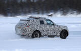 2022 Range Rover Sport drifting on a frozen lake 2022 Range Rover Sport drifting on a frozen lake