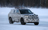 2022 Range Rover Sport drifting on a frozen lake 2022 Range Rover Sport drifting on a frozen lake