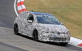 VW Golf GTI spy shot