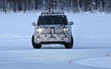 2022 Range Rover Sport drifting on a frozen lake 2022 Range Rover Sport drifting on a frozen lake