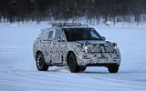 2022 Range Rover Sport drifting on a frozen lake