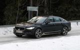 Volvo S90 facelift spyshots front side