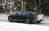 Volvo S90 facelift spyshots side