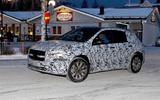 Mercedes EQA test mule