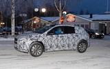 Mercedes EQA test mule