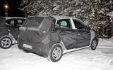Hyundai i10 spied testing
