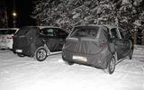 Hyundai i10 spied testing