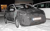 Hyundai i10 spied testing