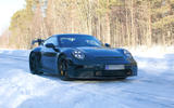 2020 Porsche 911 GT3 winter testing spies