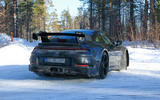 2020 Porsche 911 GT3 winter testing spies