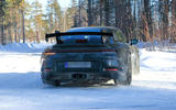 2020 Porsche 911 GT3 winter testing spies