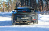 2020 Porsche 911 GT3 winter testing spies