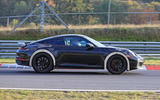 2020 Porsche 911 raised prototype at Nurburgring