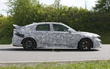 2022 Honda Civic Type R prototype - side 2022 Honda Civic Type R prototype - side