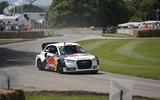 Audi Rallycross car 2016 Goodwood Festival of Speed