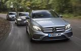 Mercedes-Benz E-Class Estate vs Volvo V90 vs Audi A6 Avant - group test