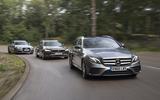 Mercedes-Benz E-Class Estate vs Volvo V90 vs Audi A6 Avant - group test