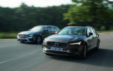 Mercedes-Benz E-Class Estate vs Volvo V90 vs Audi A6 Avant - group test