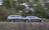 Mercedes-Benz E-Class Estate vs Volvo V90 vs Audi A6 Avant - group test