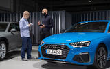 2019 Audi S4 press packet - with designer