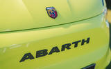 Abarth 500e badge