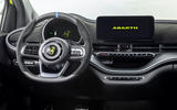 Abarth 500e interior