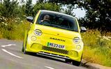 abarth 500e front abarth 500e front