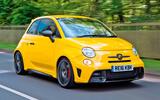Abarth 595 front three quarter Abarth 595 front three quarter