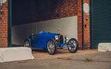 Bugatti Baby II side view