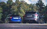 The Ford Focus ST and the Focus RS are two sides of the same coin The Ford Focus ST and the Focus RS are two sides of the same coin