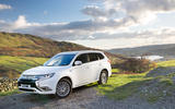 The Mitsubishi Outlander PHEV offers up 28 miles of all-electric range and enhanced fuel efficiency