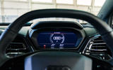 A digital Virtual Cockpit and head-up display put you in the pilot's seat of the Audi Q4 Sportback e-tron A digital Virtual Cockpit and head-up display put you in the pilot's seat of the Audi Q4 Sportback e-tron