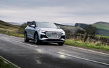 Advanced regenerative braking captures unused energy to extend the Audi Q4 Sportback e-tron's range  Advanced regenerative braking captures unused energy to extend the Audi Q4 Sportback e-tron's range