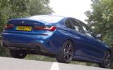 BMW 320d review - rear